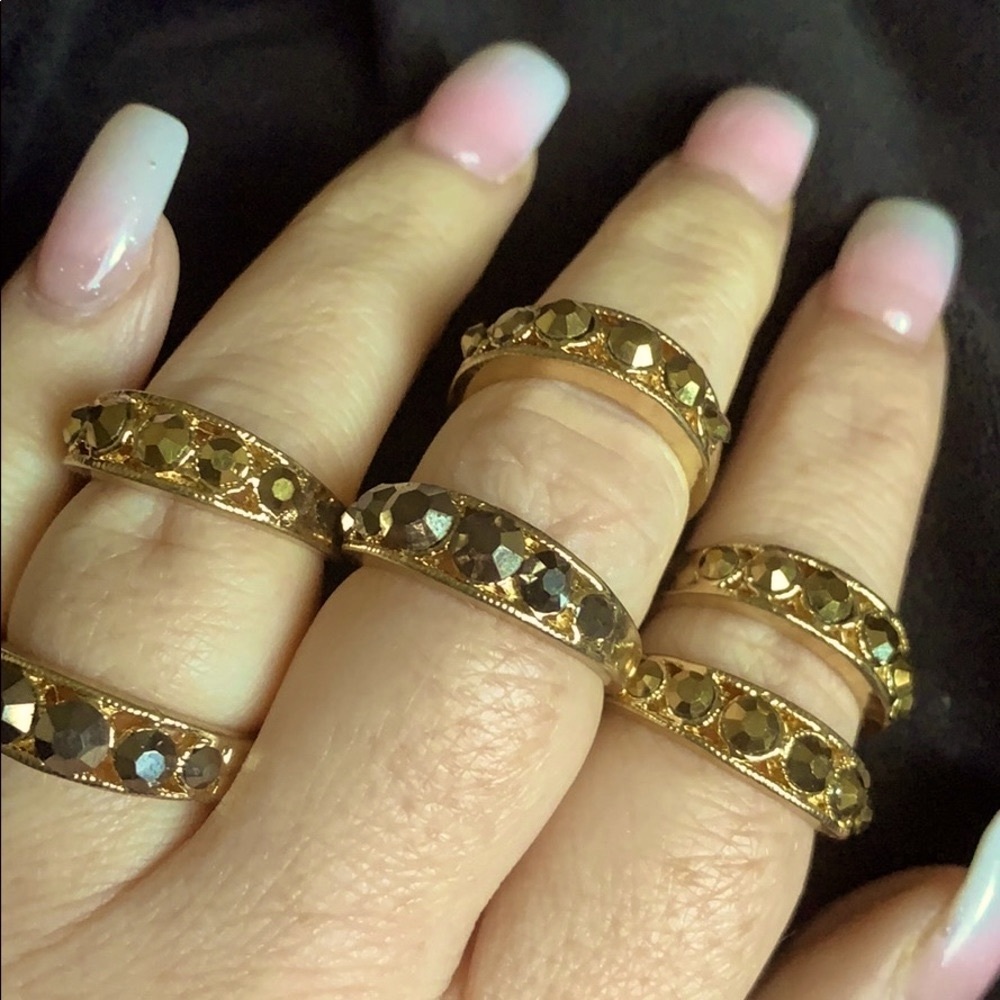 Gorgeous High-quality stackable ring set - Picture 4 of 10